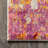Lasley Contemporary POP Modern Abstract Pink/Orange Rug-483038299