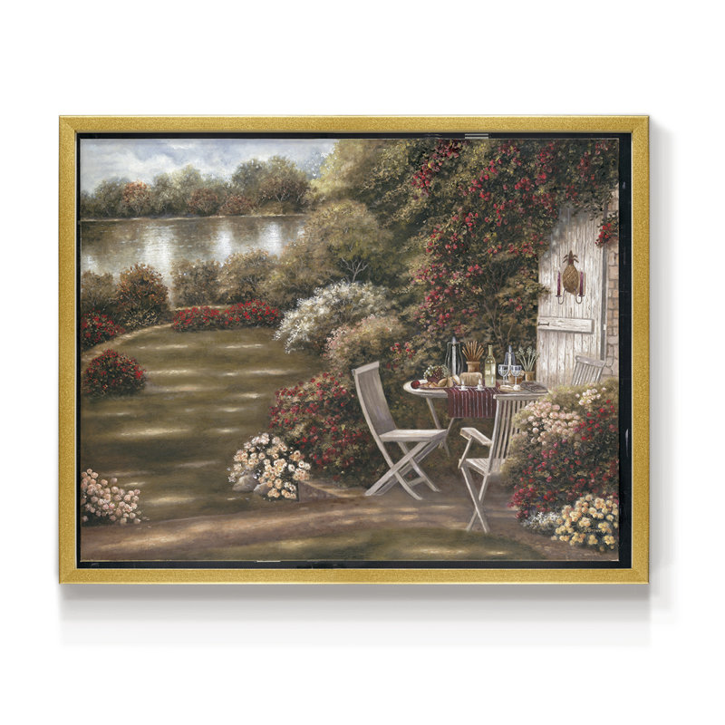 Laura's Place - Reproduction encadrée - Restickable, H 8 po x l 10 po