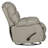 Italian Leather Match Swivel Glider Recliner-40057385