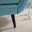Chaise longue avec accoudoirs à volutes-1101327820