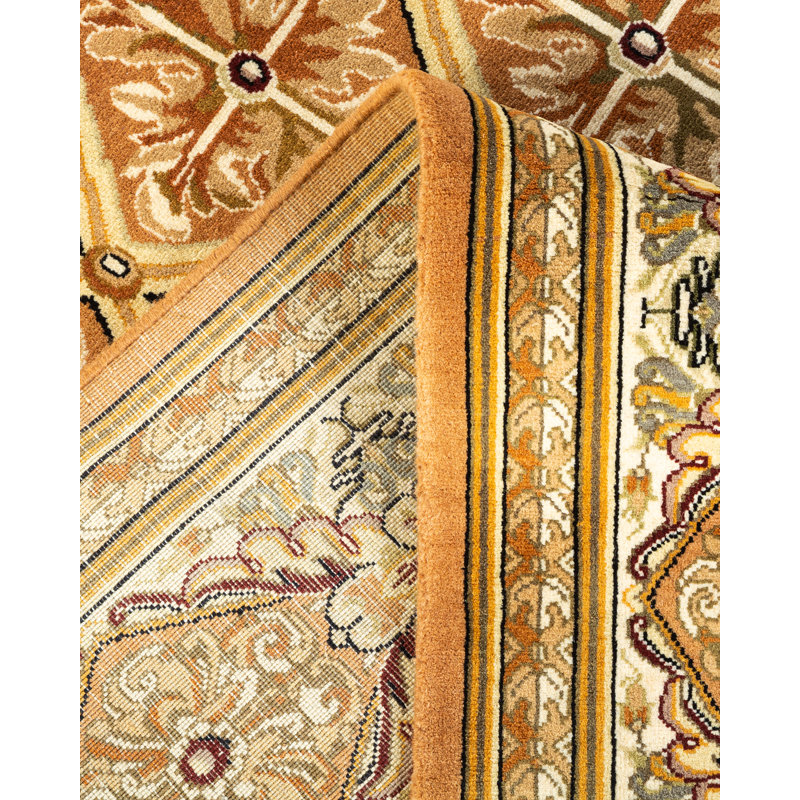 Classic One-of-a-Kind 6' 2" X 8' 10" Hand Knotted Area Rug