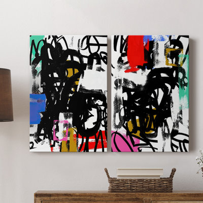 Letra I-Premium Gallery Wrapped Canvas -Ready to Hang