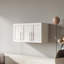 Armoire de rangement murale empilable avec tablettes et cloisons amovibles pour une organisation polyvalente-1479149509