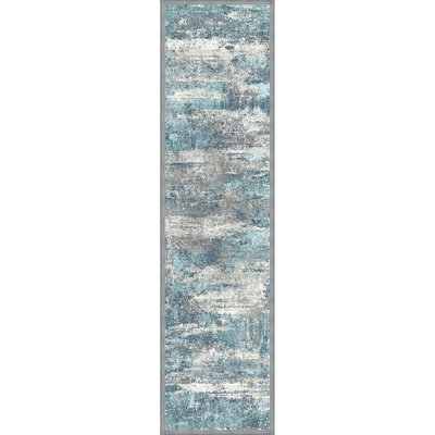 Carpet Stair Treads Non Slip Edging Stair Runner For Wooden Steps Indoor Resistant Stair Rugs With Reusable TPE Adhesive Backing Residue Free Mat For Kids Elders Pets Teal