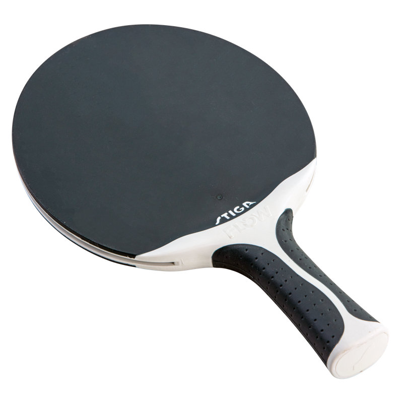 STIGA Flow Outdoor Ping Pong Paddle, Black