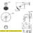 Stilleto Collection Shower System: 3-Function 4" Round Shower Head, Single Handle Set, Tub Spout, & Rough-in Valve Included - Chrome Polished-36865912