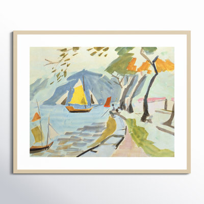 Macau Shoreline Print by Anne Durham