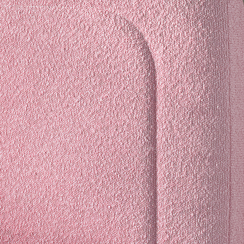 Chastelyne Upholstered Easy Assemble Wall Mounted Headboard, Pink, Full