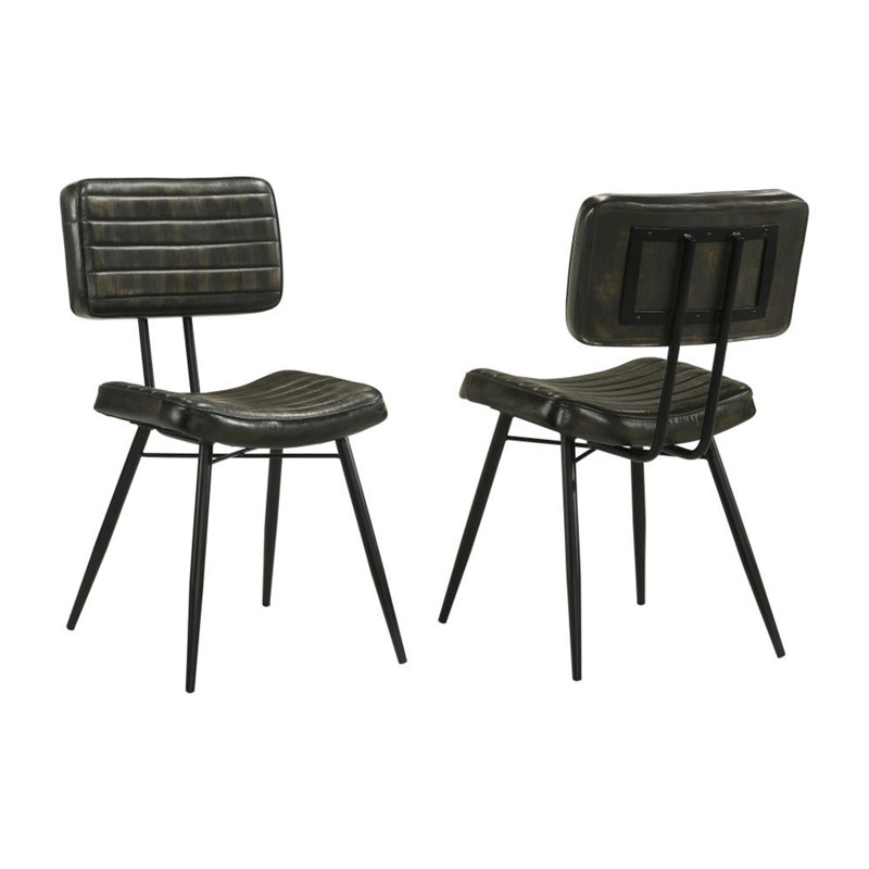 Chaises de salle à manger contemporaines, Espresso