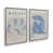 Cadre flottant en chrome poli