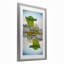 Impression encadrée sous verre Miami Beach Hut Reflection, design par Robin Vandenabeele-1667835190-1667835188
