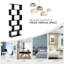 Nafeeza 192cm H x 80cm W Geometric Bookcase-25275876-25275873