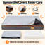 Dog Bed with Removable Washable Cover-61196607