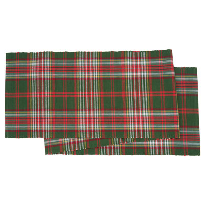 Axel Plaid Runner