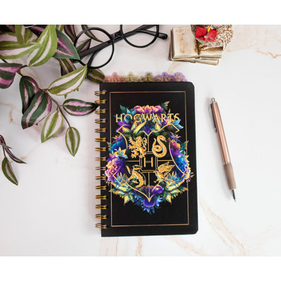 Harry Potter Hogwarts Spiral Journal Notebook