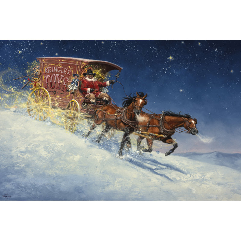 «Nick of Time» par Jack Sorenson, impression sur toile tendue, H 8 po x l 12 po