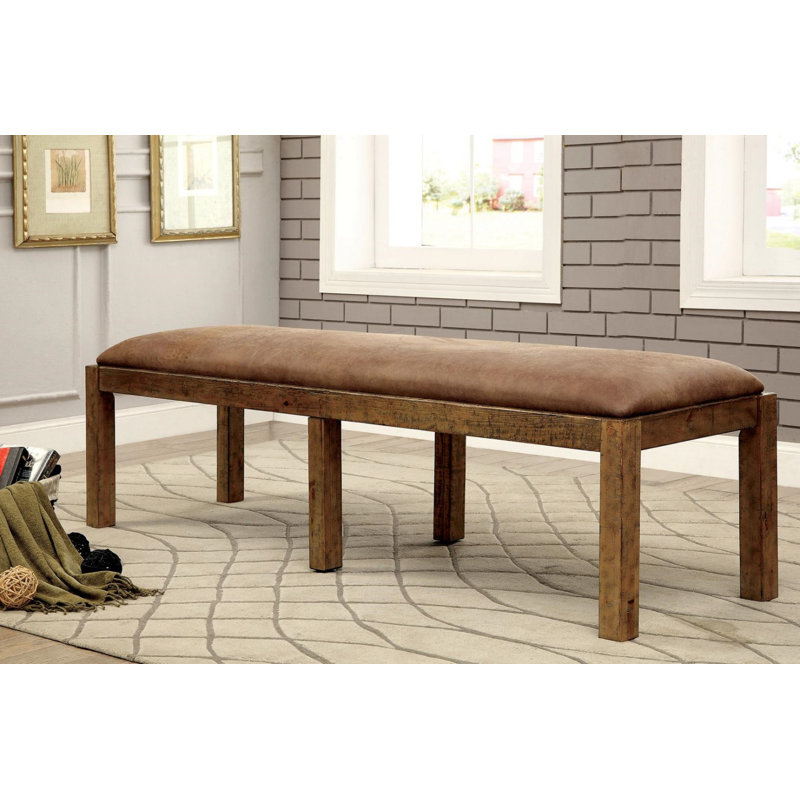 Frary Polyester Blend Upholstered Bench
