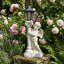 Ensemble de statue colonne ange