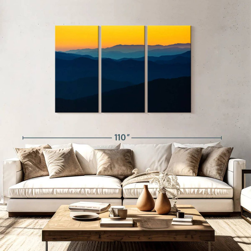 Alvord Abstract Sunrise, 48" H x 74" W