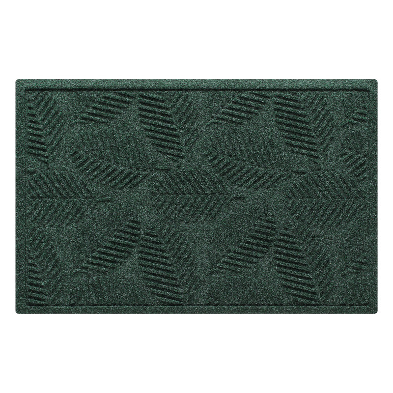 Tapis d'entrée pour l'extérieur WaterHog® Deanna 23 po x 35 po, Gris, L 23 po x L 35 po