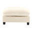 Repose-pieds modulaire flexible en chenille de style minimaliste pour le salon