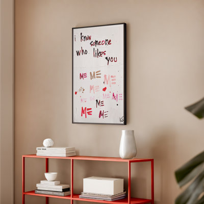 “I Know Someone Who Likes You” By Kent Youngstrom Painting Print