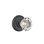 Double Dummy Astoria Clear Knob with Regular Rose