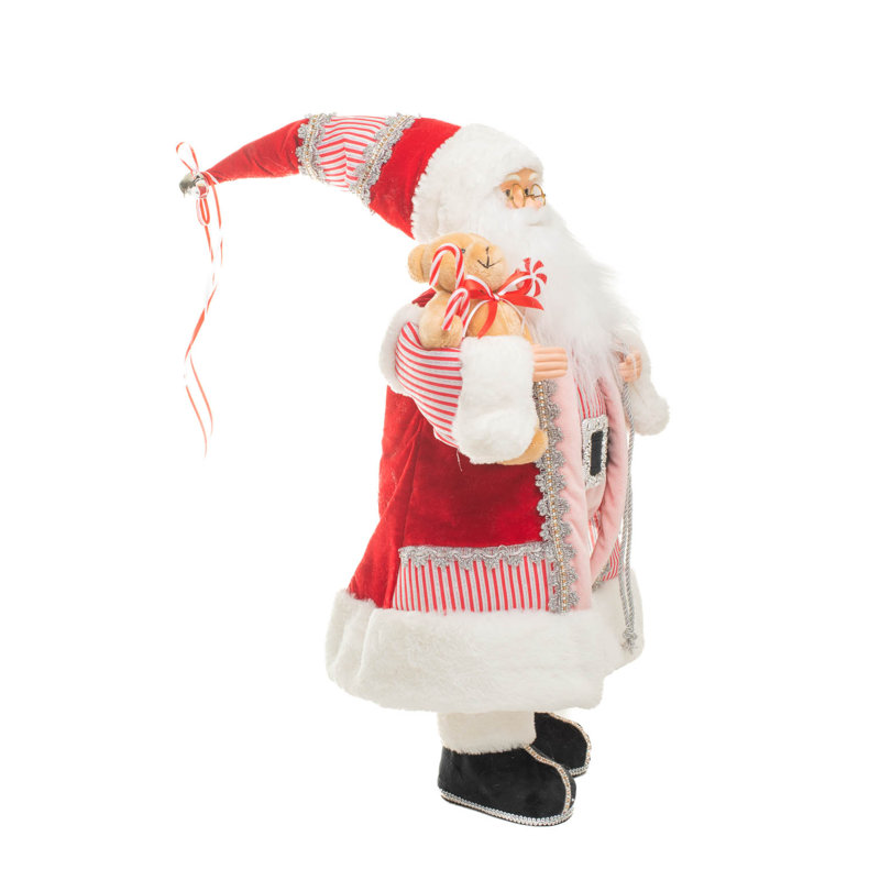Père Noël rouge à dents douces