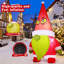 Gnome gonflable de Noël 6 pi avec lumières DEL intégrées GOOSH