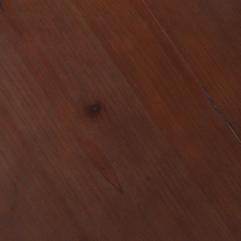 Elida Single Coffee Table, Dark Walnut