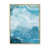 Toile avec cadre flottant brun