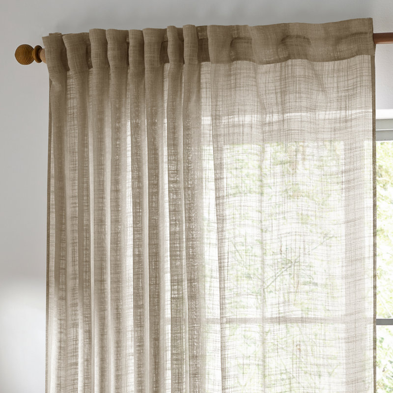 Cirrus Sheer Tab Top Curtain Panel
