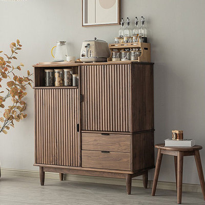 Buffet simple noyer noir 41,34