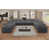 Dark Gray Polyester/Chenille