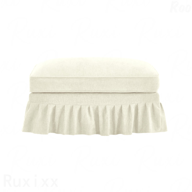 Repose-pieds en chenille - pour le salon, Brown
