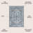 Lawrence Hill Modern Persian Vintage Medallion Light Gray/Blue Rug-2011924160