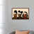 Classic Brown Wood Framed Canvas selected