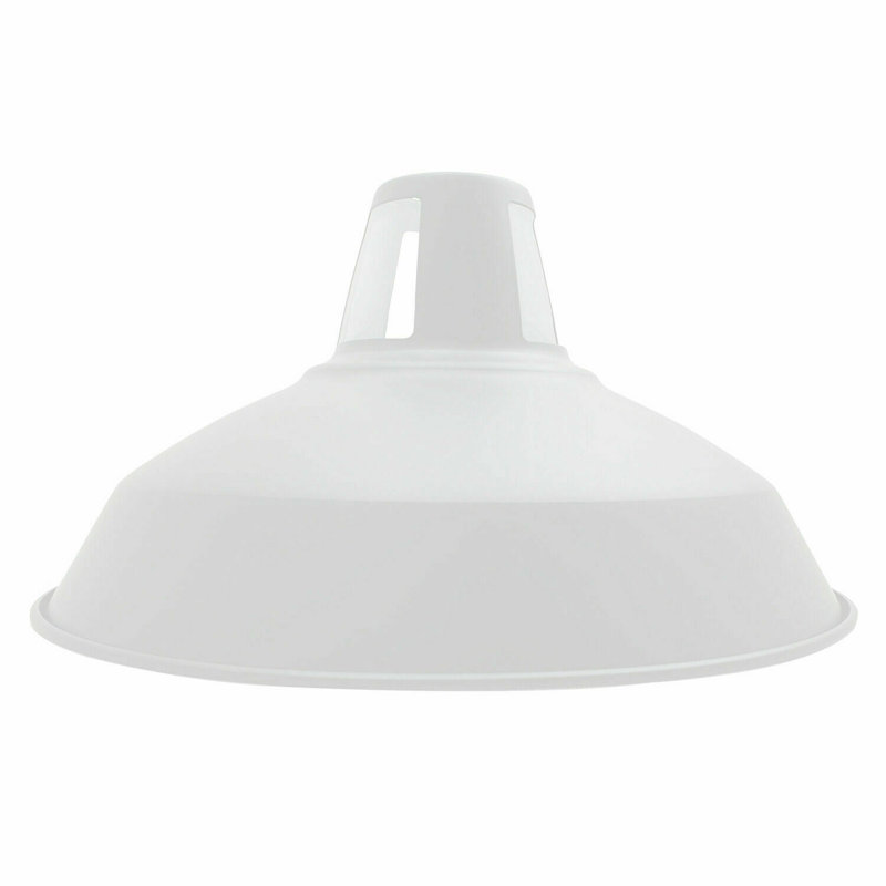 40.64 cm H Bowl Lamp Shade ( Uno ), White