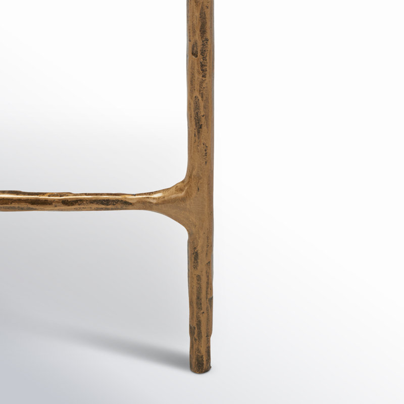 Table basse Evelynn, Laiton, Clair