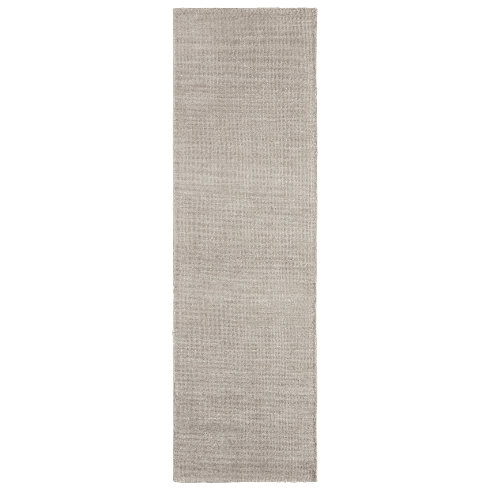 Brynn Handmade Recycled P.E.T Light Taupe Indoor/Outdoor Rug, Runner 3' x 10'
