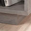 Table de chevet contemporaine brune | Bois d'ingénierie, rangement réglable