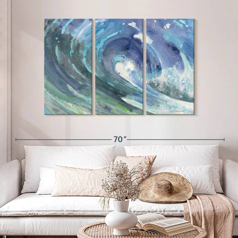 Senne Wave Curl, 32" H x 50" W