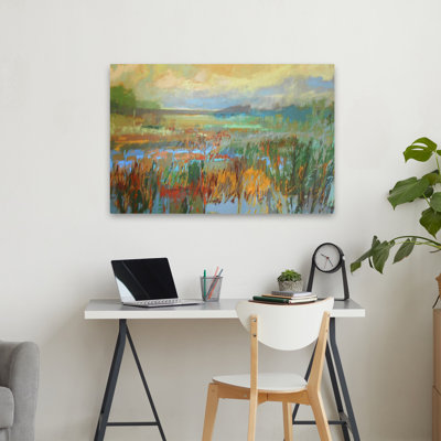 Marsh In May - Contemporary Landscape Art