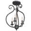 3 - Light Semi Flush Mount