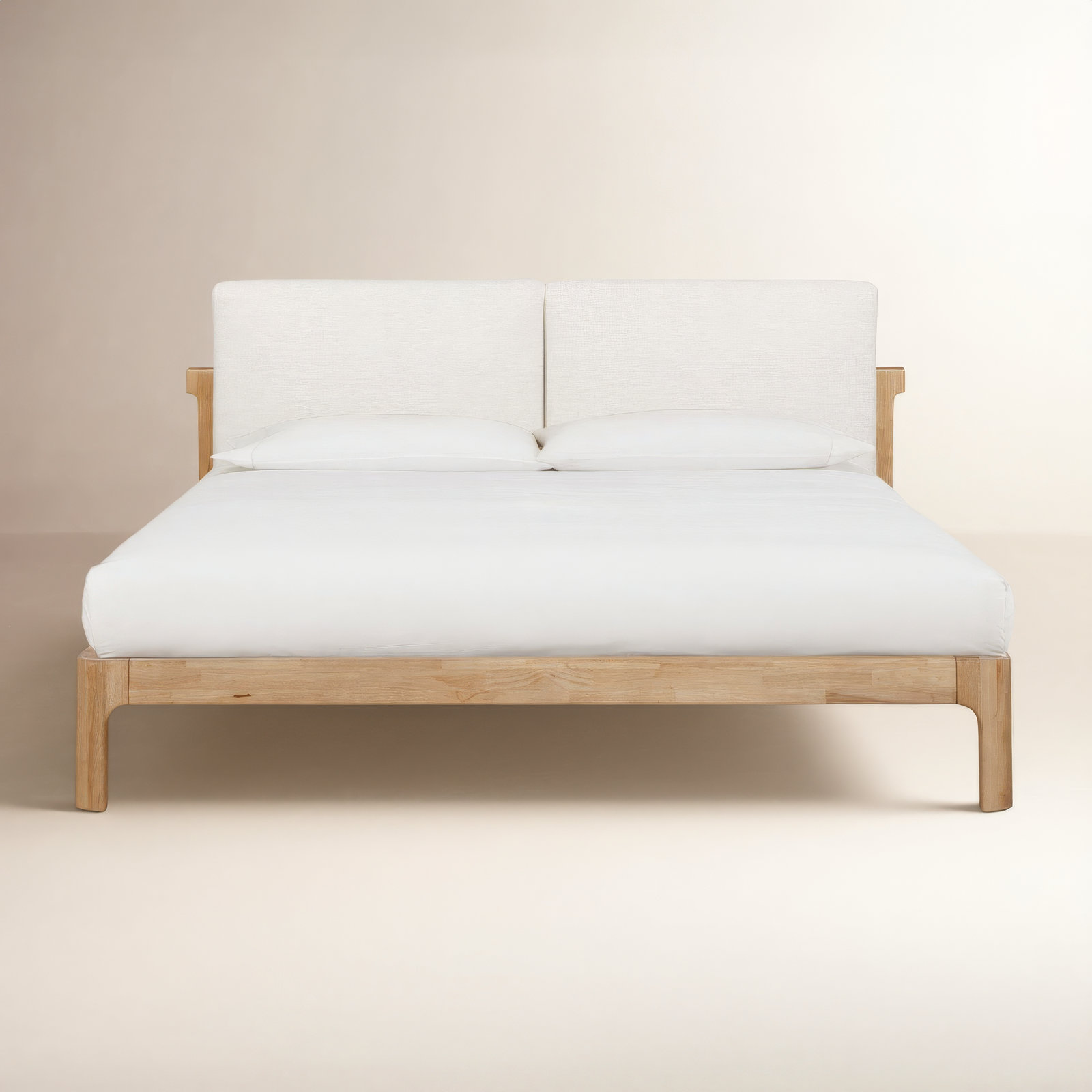 Furano Upholstered Two Cushion Platform Bed, California King