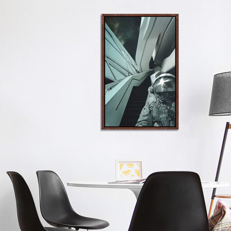 Memories by Rob Hakemo - Print on Canvas, Classic Brown Wood Framed, 101.6 cm H x 66.04 cm W