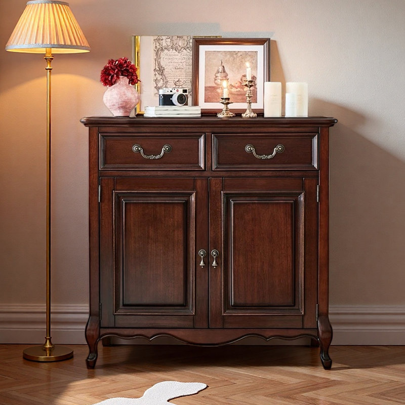 Classic American style storage shoe cabinet