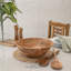 LuxeDesigns  Handcrafted Wooden Salad Serving Utensils Set - Natural Mango Wood