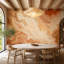 Papier peint texturé aquarelle effet marbre, fresque murale abstraite-1157227938-1157227948