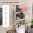 Home Zone Living Freestanding 3-tier Over-the-toilet Bathroom Storage Organizer, White